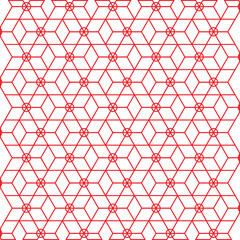 Minimal abstract geometric vector pattern 