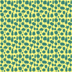 Nature pattern with trees