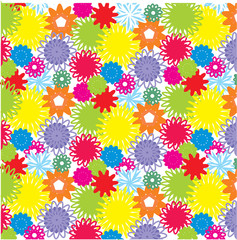 Vector floral pattern or wallpaper