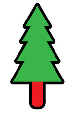 Christmas Tree Vector clip-art