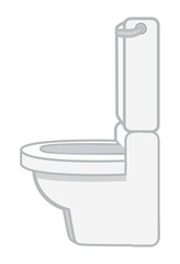 Toilet Seat Clipart Vector