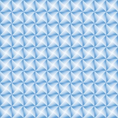Blue geometric seamless pattern