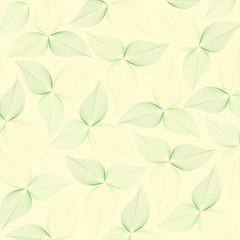 Background with leaves