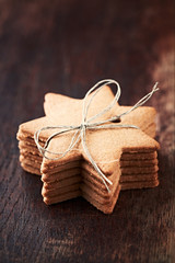 Gingerbread cookies to give as a gift