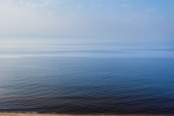 Tranquil boundless sea