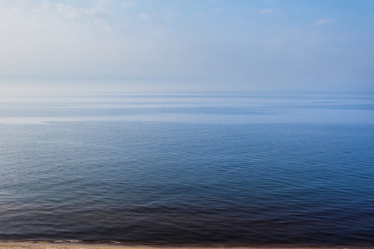 Tranquil boundless sea