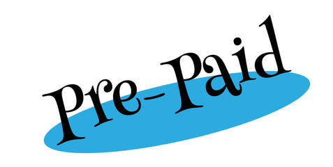 Pre-Paid rubber stamp. Grunge design with dust scratches. Effects can be easily removed for a clean, crisp look. Color is easily changed.