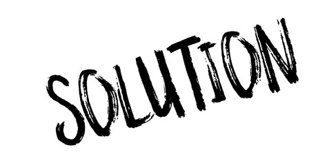 Solution rubber stamp. Grunge design with dust scratches. Effects can be easily removed for a clean, crisp look. Color is easily changed.