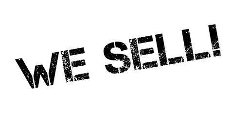 We Sell rubber stamp. Grunge design with dust scratches. Effects can be easily removed for a clean, crisp look. Color is easily changed.