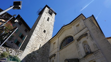 Obraz premium Chiesa di San Viglio in Gandria, Schweiz