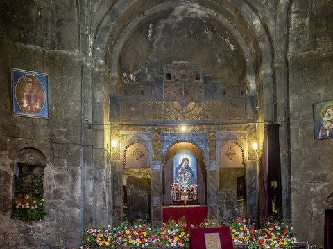 Sevansee, Kloster, Provinz Gegharkhunikh, Armenien, Asien