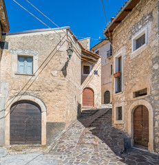 Fototapeta na wymiar Navelli, village in the province of L'Aquila, in the Abruzzo region of central Italy.