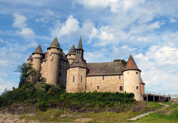 Fototapeta na wymiar Château du Val à Bort-les-Orgues