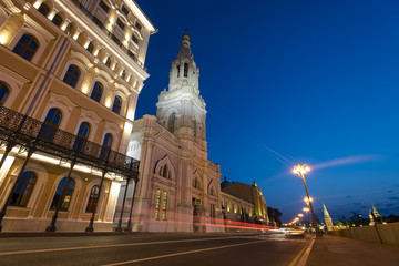 Saint Sophia Church in the evening in Moscow