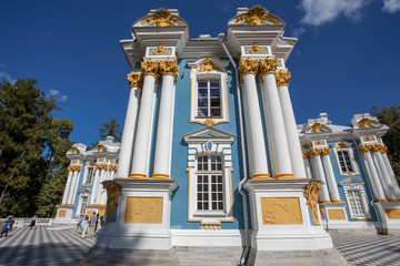 palace hermitage in pushkin russia