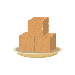 Ground cube isolated