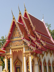 Naklejka premium Church in thailand