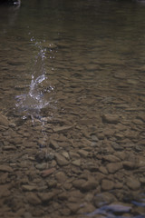 river splash