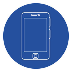 smartphone device isolated icon vector illustration design