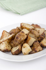 homemade roasted jerusalem artichoke sunchoke dish