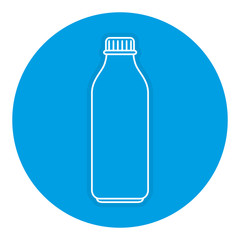 plastic bottle isolated icon vector illustration design