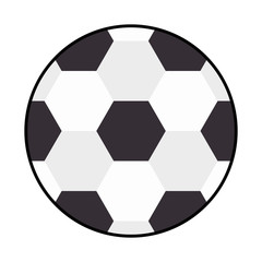 soccer balloon isolated icon vector illustration design