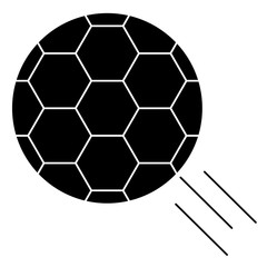 Obraz premium soccer balloon isolated icon vector illustration design