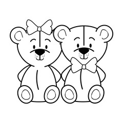 cartoon mouse animal icon over white background colorful design vector illustration