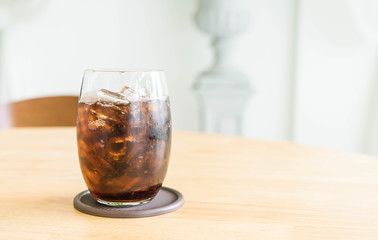 a glass of cola