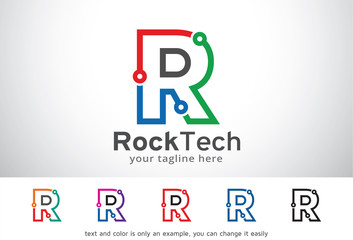 Letter R Logo Template Design Vector, Emblem, Design Concept, Creative Symbol, Icon