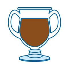 coffee drink icon over white background colorful design vector illustration