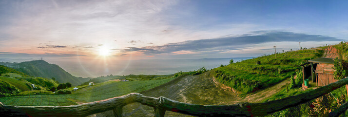 Fototapeta premium Panoramic landscape of Phu Tub Berg