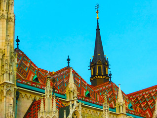 Roman Catholic Matthias Church in Budapest