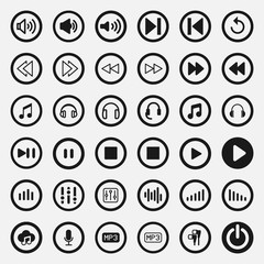 Set of icons