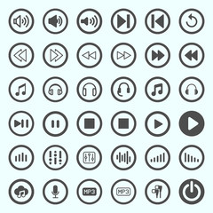 Set of icons