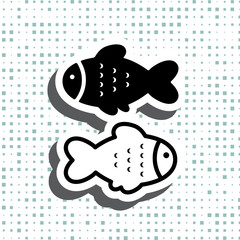 Fish icon or logo