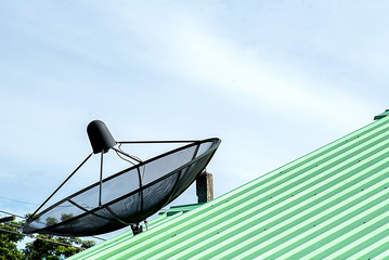 Satellite TV on the Roof