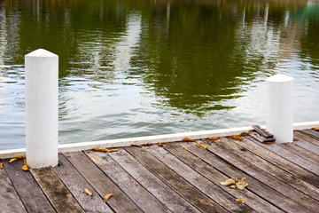 By the lake