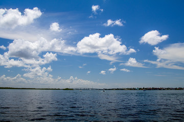 Calm Seas Under a Big Blue Sky