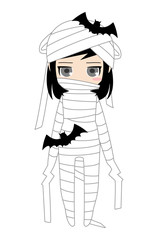 ハロウィン　ミイラ