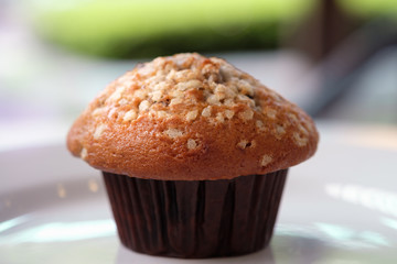Delicious blackberry muffins