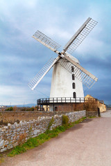 Fototapeta na wymiar Blennerville Windmill in Tralee - Co. Kerry - Ireland
