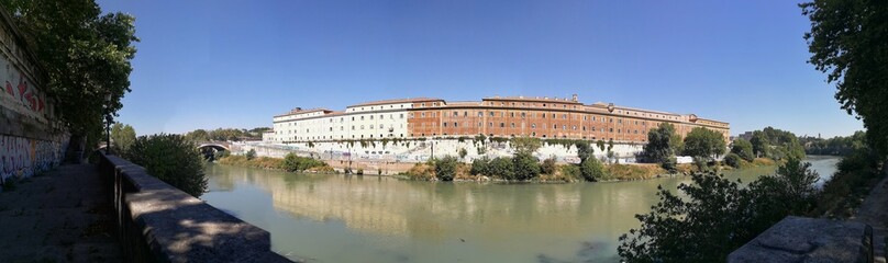 Roma - Panoramica del Complesso di San Michele a Ripa Grande