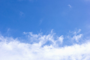 Sky clouds background, Blue sky in good weather days.
