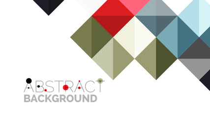 Modern geometric presentation background