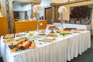 buffet table corporate