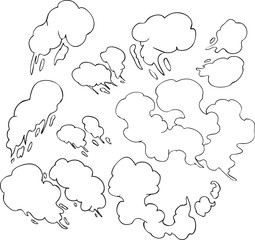 illustration smoke