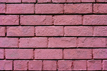 Pink brickwork (texture, background)