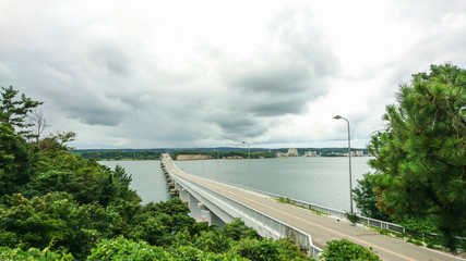 Obraz premium 能登島大橋