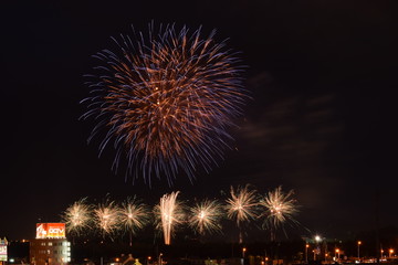 帯広　花火